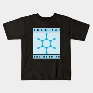 chemical engineering, chemistry engineer design Kids T-Shirt